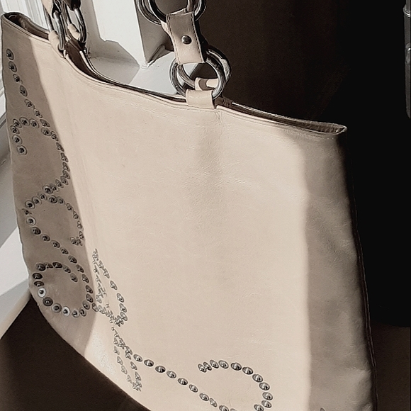 Italian designer leather bag made by Berge - Picture 9 of 9